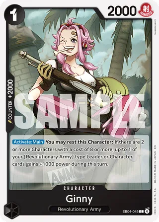 Ginny #EB04-045 · Adventure on Kami's Island One Piece card