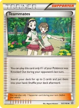 Teammates · Primal Clash Pokémon card