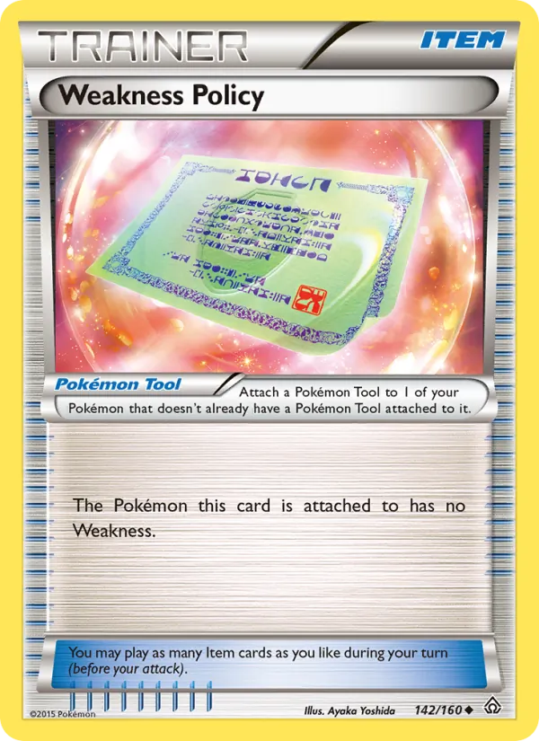 Weakness Policy full card art