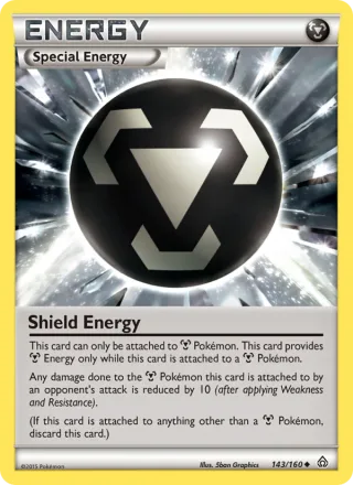 Shield Energy #143 · Primal Clash Pokémon card
