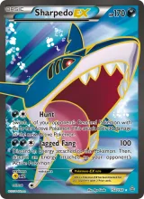 Sharpedo EX · Primal Clash Pokémon card