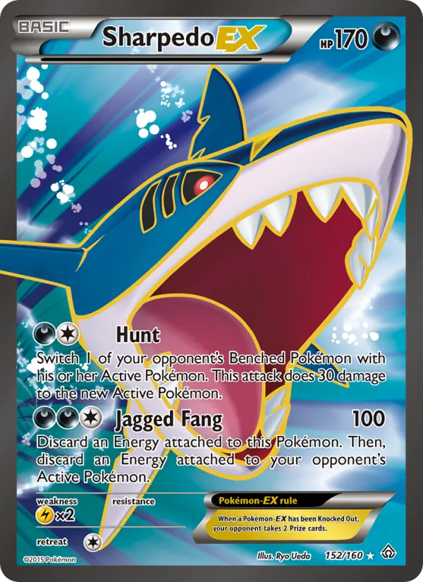 Sharpedo EX full card art