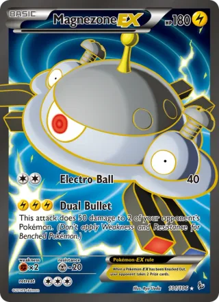 Magnezone EX #101 · Flashfire Pokémon card