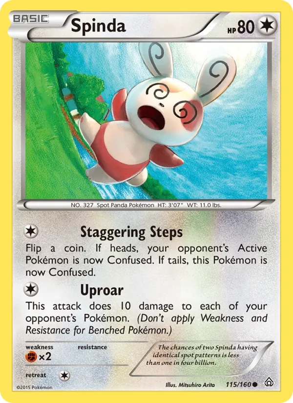 Spinda full card art