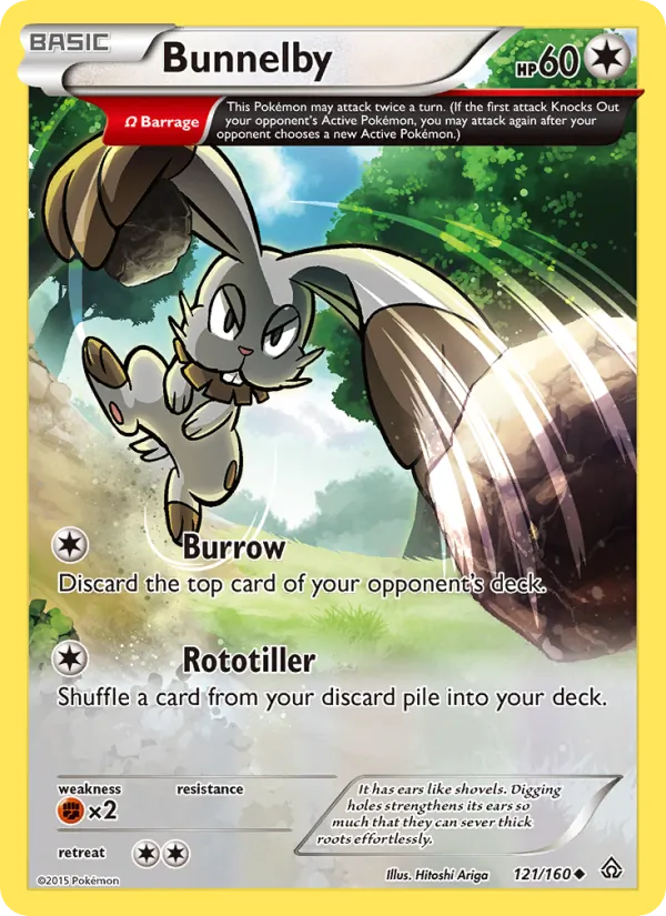Bunnelby full card art