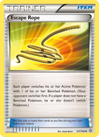 Escape Rope #127 · Primal Clash Pokémon card