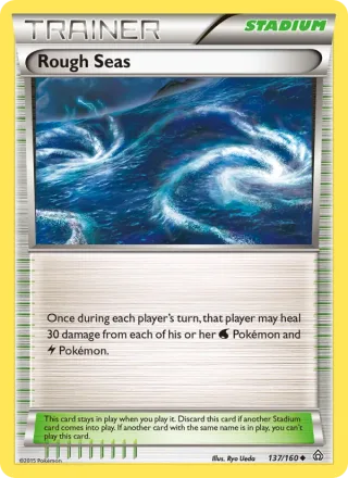 Rough Seas #137 · Primal Clash Pokémon card