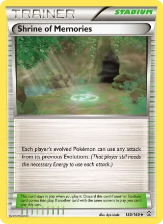 Shrine of Memories #139 · Primal Clash Pokémon card