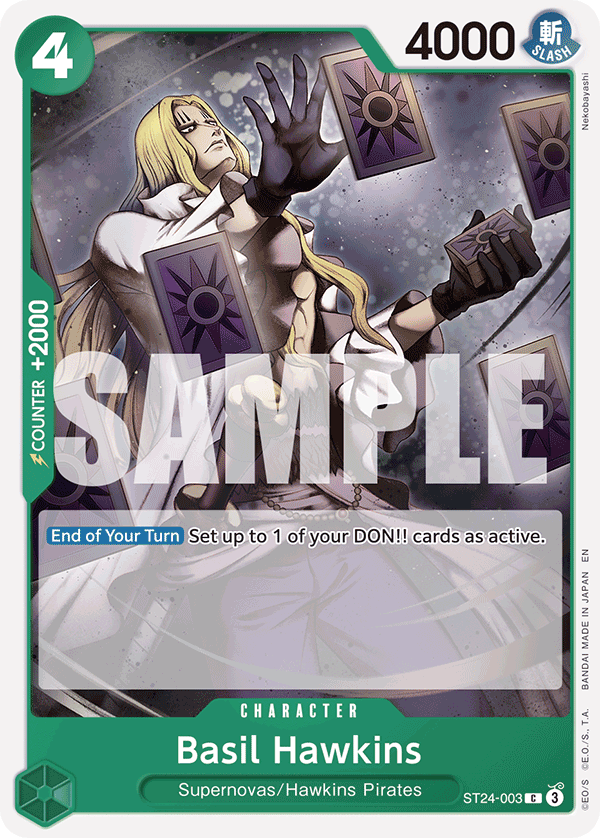 Basil Hawkins full card art