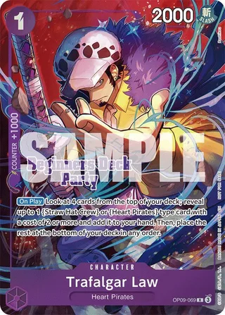 Trafalgar Law (Beginners Deck Party [ST-23] - [ST-28] Winner Pack) #OP09-069-beginners-deck-party-st-23-st-28-winner-pack · One Piece Promotion Cards One Piece card