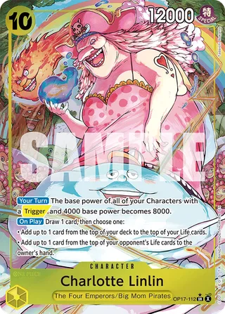 Charlotte Linlin (Alternate Art) #OP17-112-alternate-art · The World's Strongest Warriors One Piece card