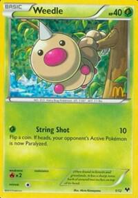 Weedle #1 · McDonald's Collection 2014 Pokémon card
