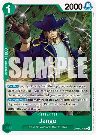 Jango #OP15-026 · Adventure on Kami's Island One Piece card