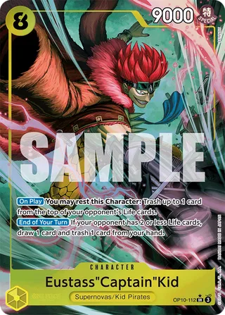 Eustass"Captain"Kid (Parallel) #OP10-112-parallel · Royal Blood One Piece card