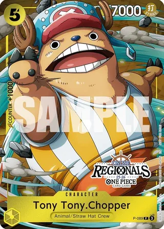 Tony Tony.Chopper (Online Regional Participation Pack 2025 Vol.2) #P-089-online-regional-participation-pack-2025-vol-2 · One Piece Promotion Cards One Piece card