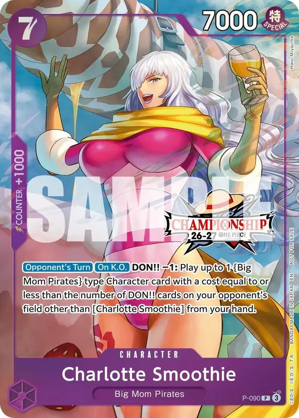 Charlotte Smoothie (CS 26-27 Event Pack Finalist Ver.) full card art