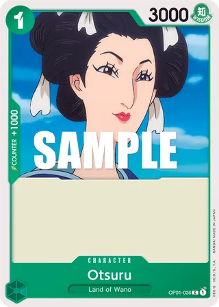 Otsuru #OP01-036 · Romance Dawn One Piece card