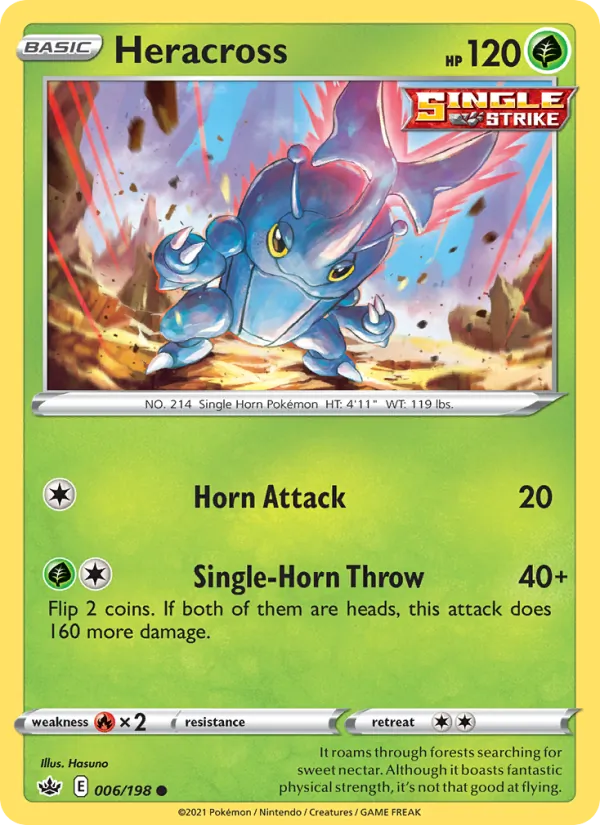 Heracross full card art