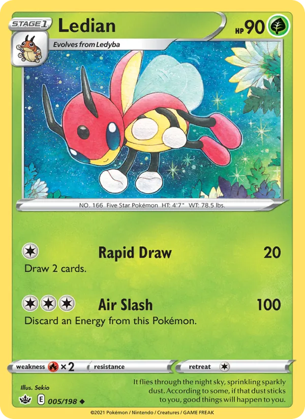 Ledian full card art
