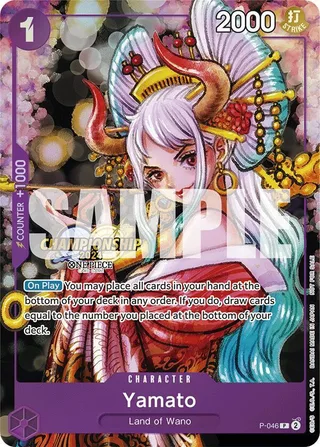 Yamato (CS 2024 Event Pack) #P-046-cs-2024-event-pack · One Piece Promotion Cards One Piece card