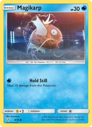 Magikarp #8 · Detective Pikachu Pokémon card