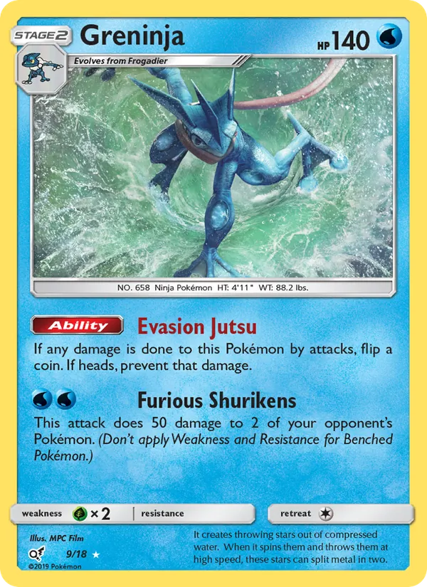 Greninja full card art