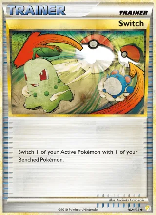 Switch #102 · HeartGold SoulSilver Pokémon card