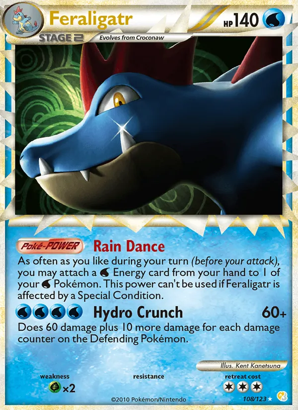 Feraligatr full card art