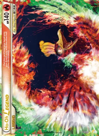 Ho-Oh LEGEND #111 · HeartGold SoulSilver Pokémon card