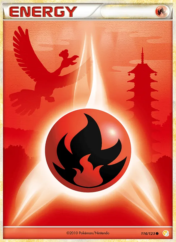 Fire Energy full card art