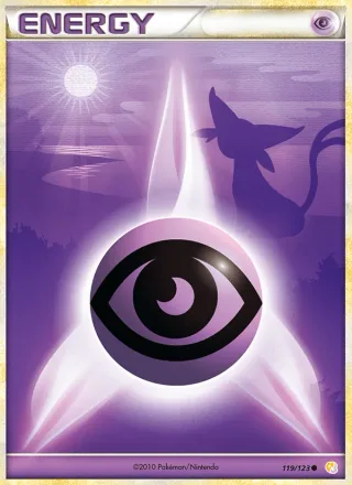 Psychic Energy #119 · HeartGold SoulSilver Pokémon card