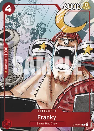 Franky (Alternate Art) #ST01-010-alternate-art · One Piece Promotion Cards One Piece card