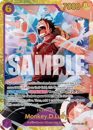 Monkey.D.Luffy (Reprint) #EB02-061-reprint · Premium Booster -The Best- Vol. 2 One Piece card