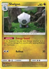 Shelgon · Dragon Majesty Pokémon card