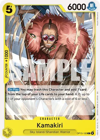 Kamakiri #OP15-100 · Adventure on Kami's Island One Piece card