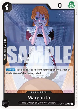 Margarita #OP15-091 · Adventure on Kami's Island One Piece card