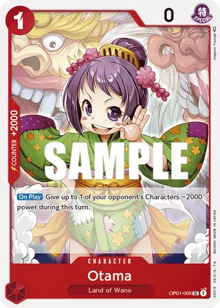 Otama #OP01-006 · Romance Dawn One Piece card