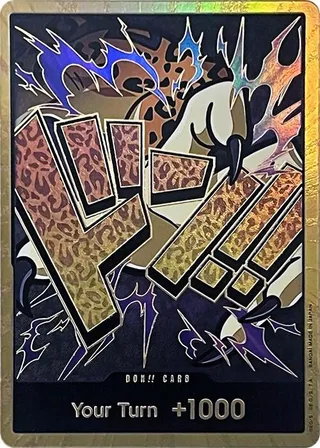DON!! Card (Rob Lucci) (Gold) #don-card-rob-lucci-gold · Premium Booster -The Best- One Piece card