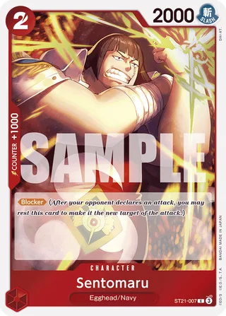 Sentomaru #ST21-007 · ST-21: Starter Deck 21 EX Gear 5 One Piece card