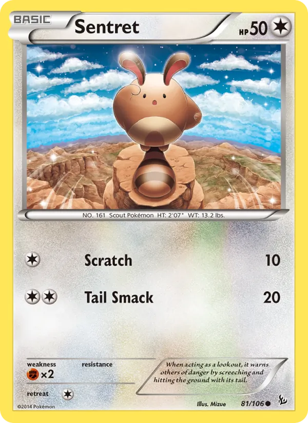 Sentret full card art