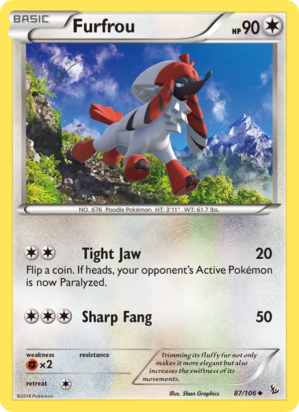 Furfrou full card art