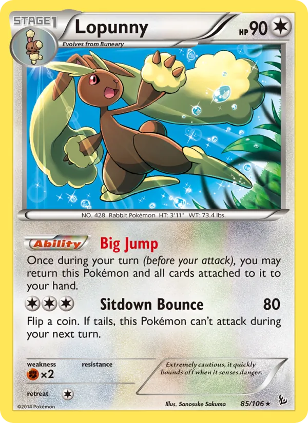Lopunny full card art