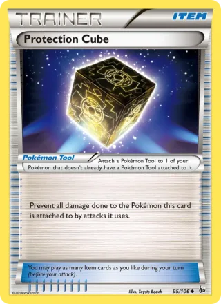 Protection Cube #95 · Flashfire Pokémon card