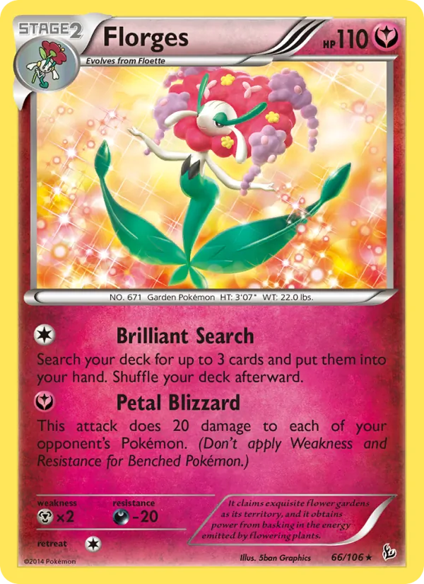 Florges full card art