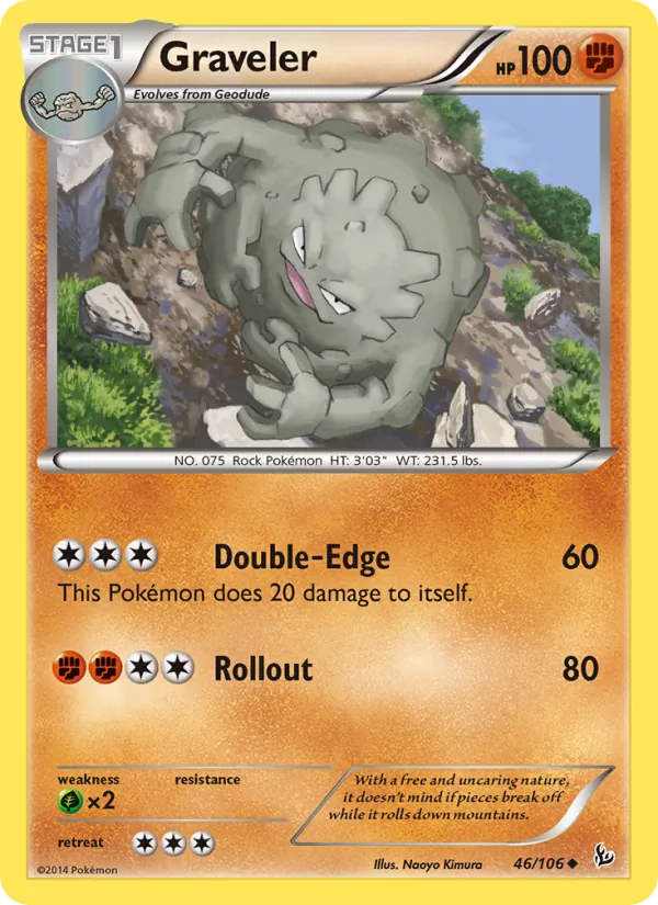 Graveler full card art