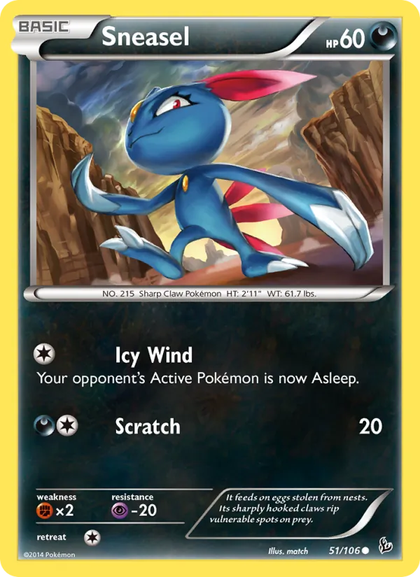 Sneasel full card art
