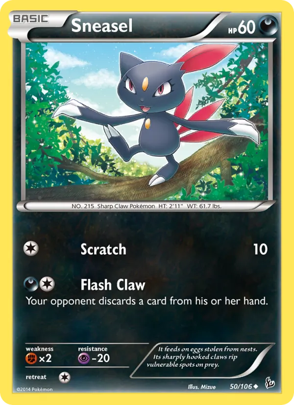 Sneasel full card art