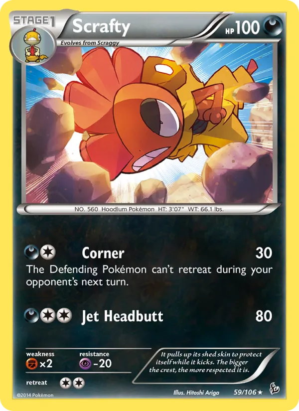 Scrafty full card art