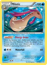 Milotic · Flashfire Pokémon card