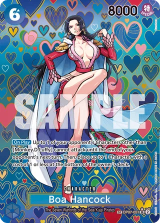 Boa Hancock (SP) #OP07-051-sp · Emperors in the New World One Piece card